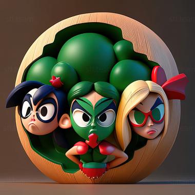 3D model st The Powerpuff Girls Bubble (STL)